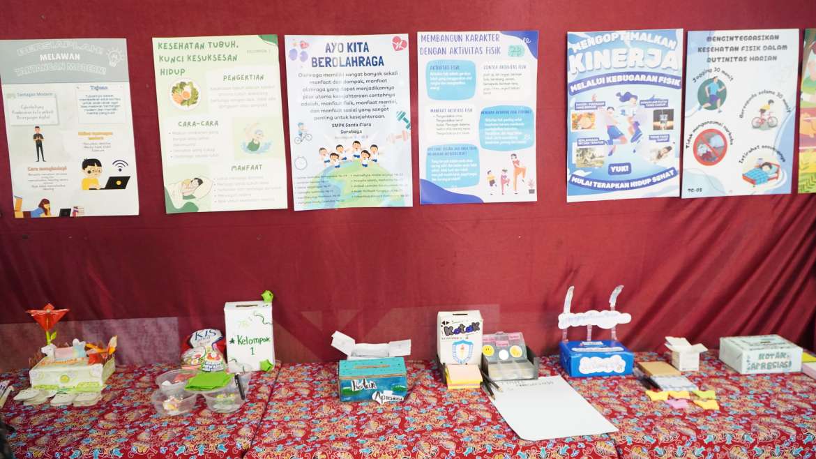 Bangunlah Jiwa & Raganya – Pameran Karya P5 kelas VII