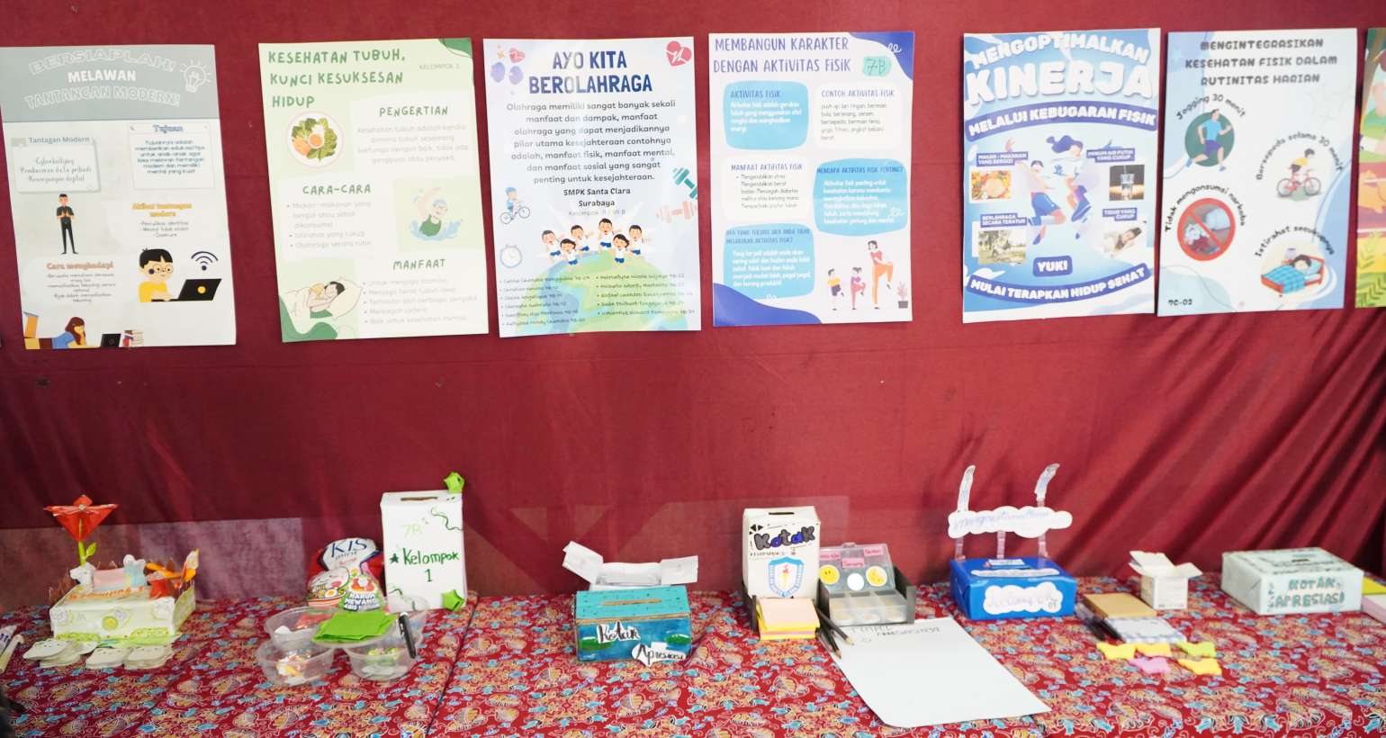 Bangunlah Jiwa & Raganya – Pameran Karya P5 kelas VII