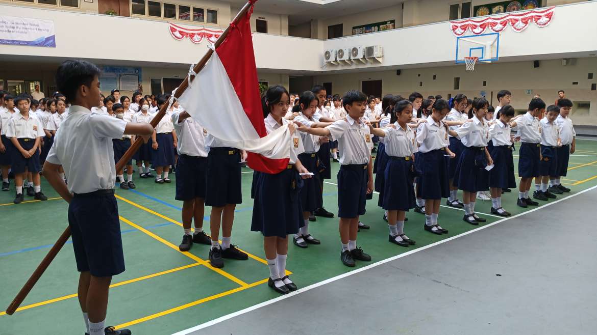 PELANTIKAN PENGURUS OSIS MASA BAKTI 2024/2025