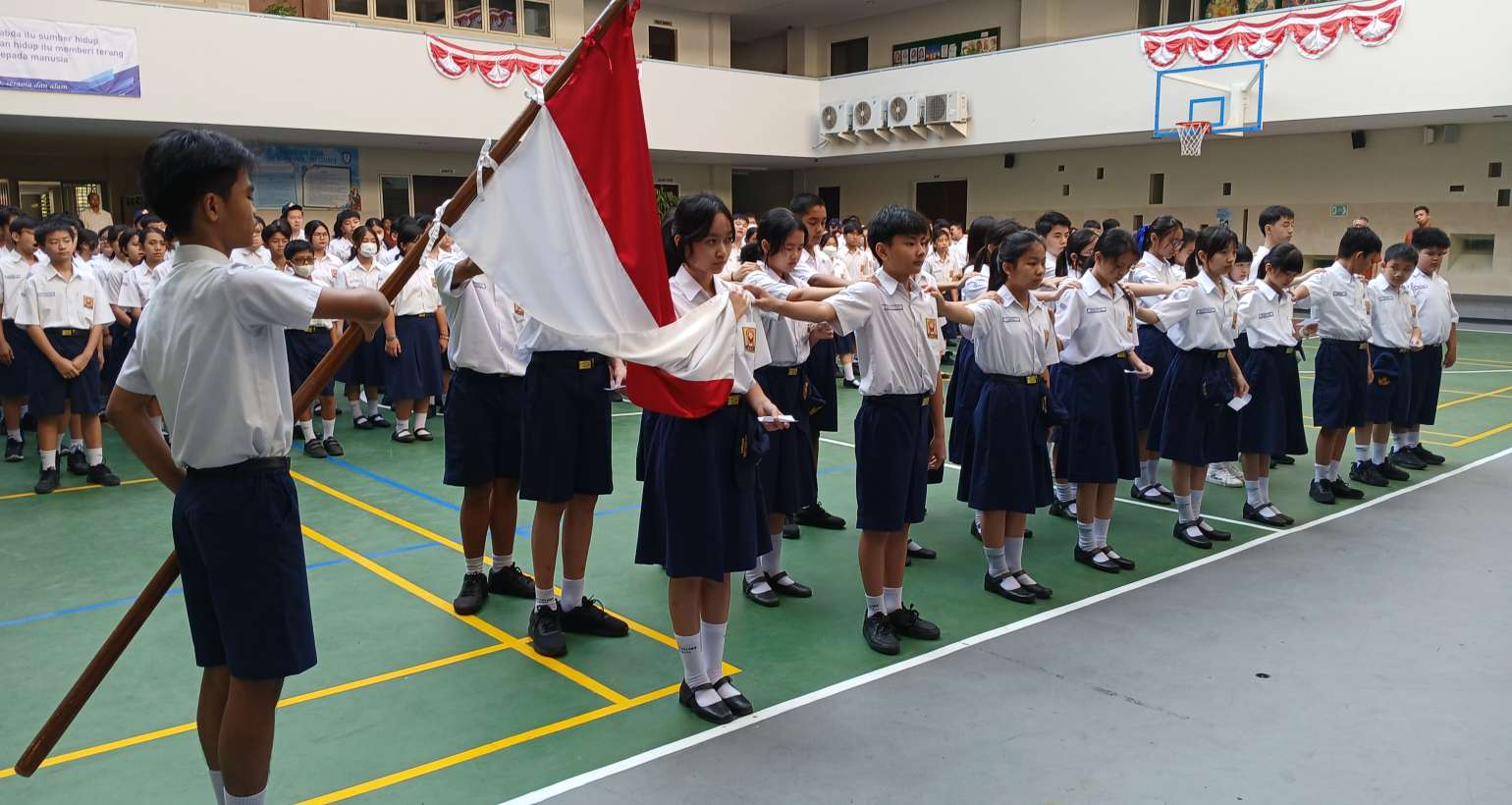 PELANTIKAN PENGURUS OSIS MASA BAKTI 2024/2025