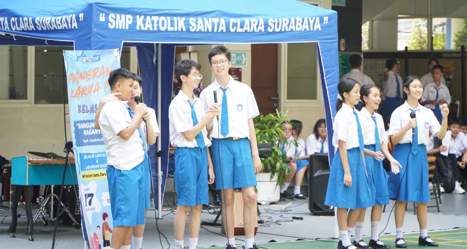 PAMERAN KARYA P5 KELAS VIII “BANGUNLAH JIWA & RAGANYA”