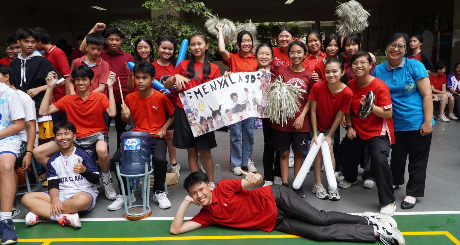 CLASSMEETING SEMESTER 1 SMP KATOLIK SANTA CLARA SURABAYA TAHUN PELAJARAN 2024/2025