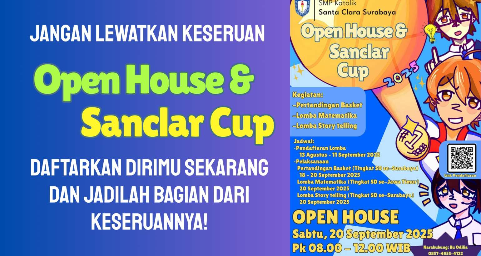 SANCLAR CUP dan OPEN HOUSE 2025